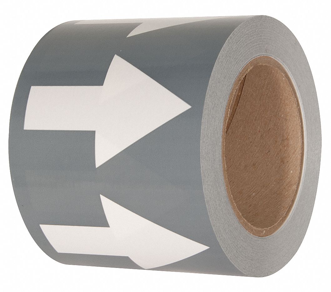 MANUFACTURING ARROW TAPE,486 MARKERS PER CARD Pipe Marking Arrows and Banding Tape