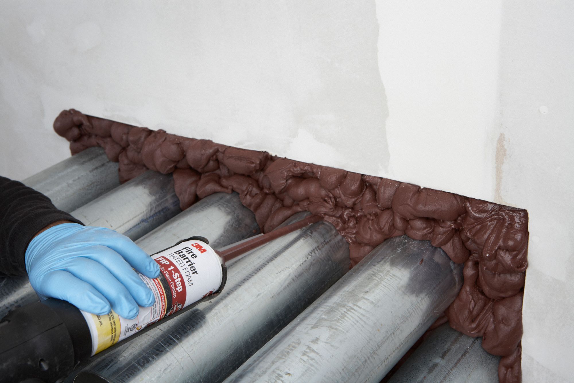 3M Firestop Sealant, 13 oz Cartridge, 2 hr Fire Rating, RedBrown 19UC77FIP 1STEP Grainger