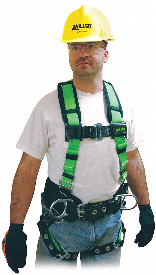 HONEYWELL MILLER Positioning Vest Harness Full Body Harness 19X220 650CN BDP XXXLGN Grainger