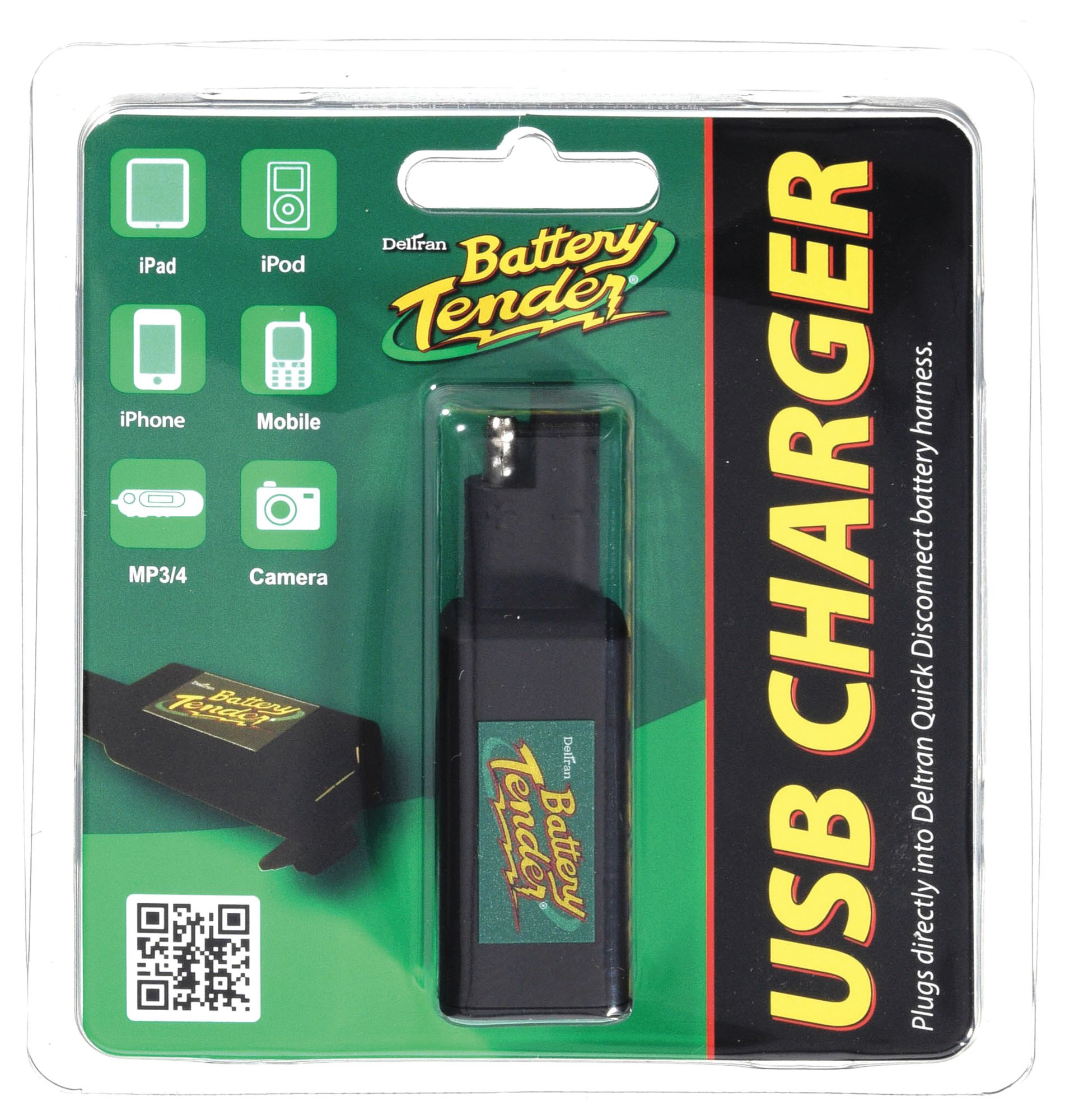 BATTERY TENDER, Charger, Quick Disconnect USB Charger Adaptor, USB