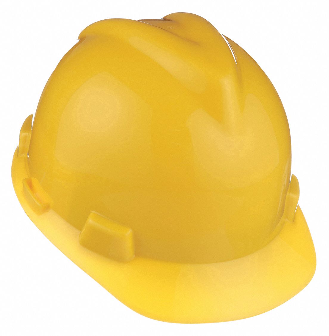 Yellow, No Graphics, Hard Hat - 19xz30