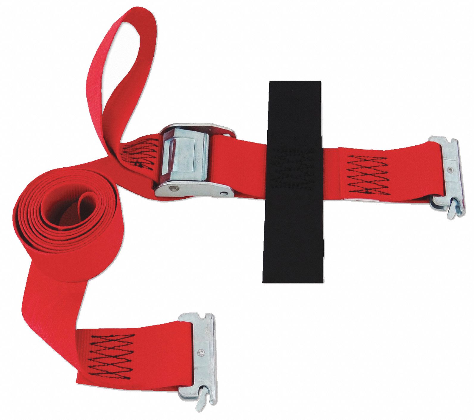 SNAPLOC Tie Down Strap, 8 ftL x 2 inW, 1,000 lb Load Limit, Adjustment