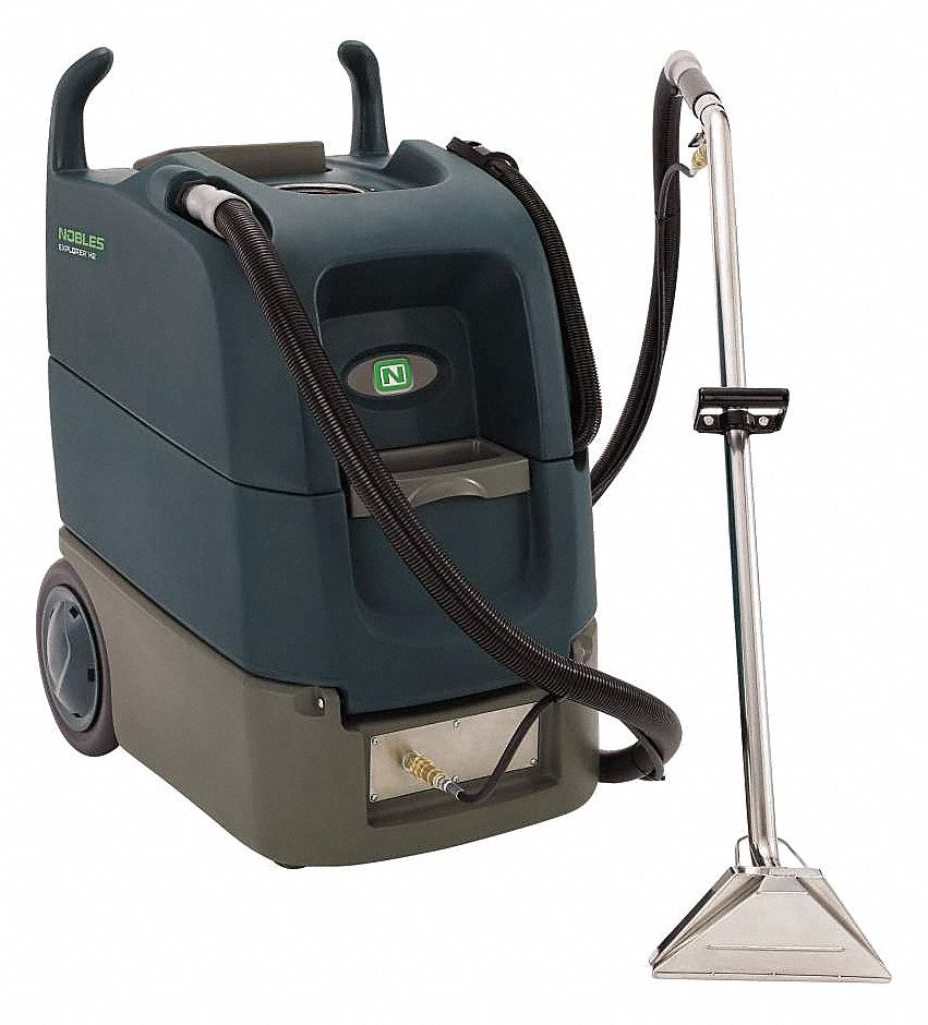 NOBLES Canister Extractor, 15 gal, 120V, 220 psi, 12 in Cleaning Path