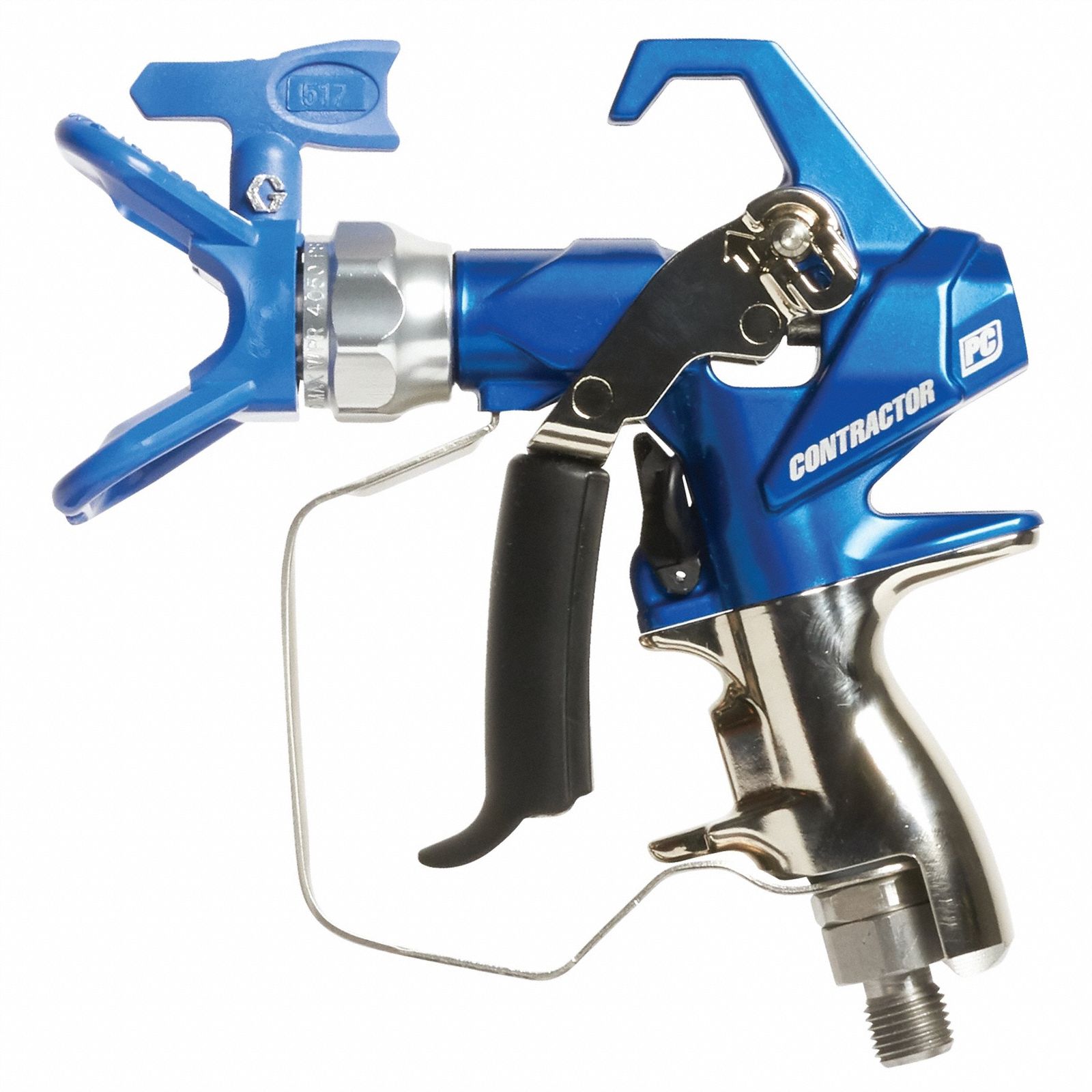 Spray Gun: Airless, 10 in to 10 in, 1/4 in Air Inlet Size, Coatings/Enamels/Lacquers/Stains