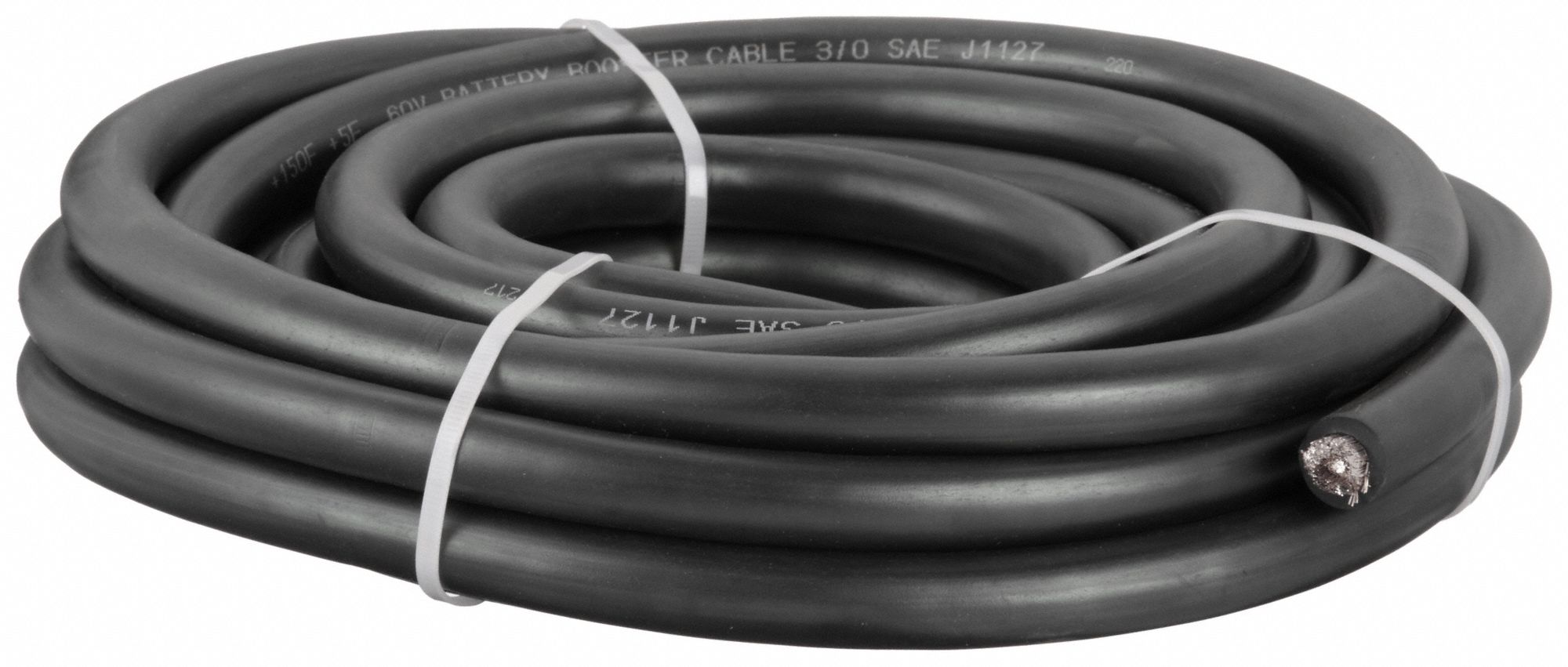 Battery Cable,3/0 ga,25ft.,Black