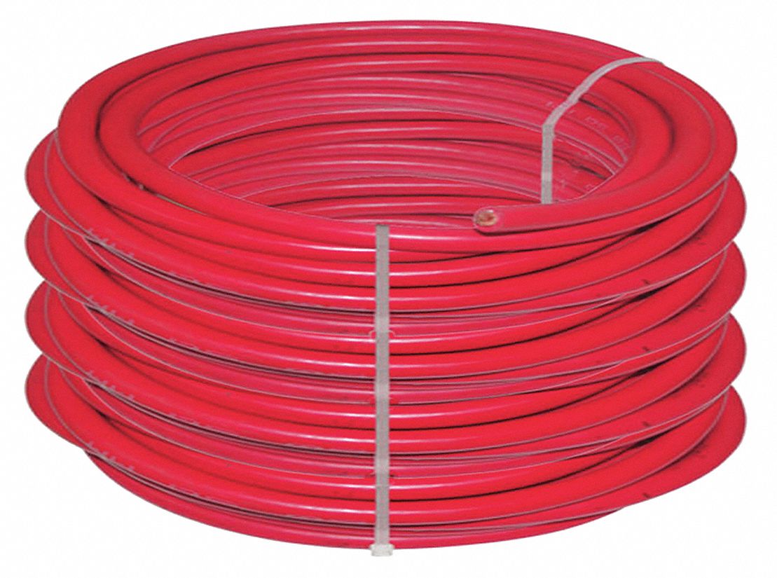 19YE32 - Welding Cable 1 AWG 100 ft. Red Rubber