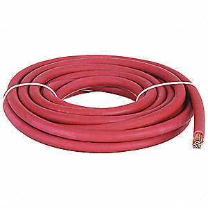 WELDING CABLE 3/0 10 FT RED JKT