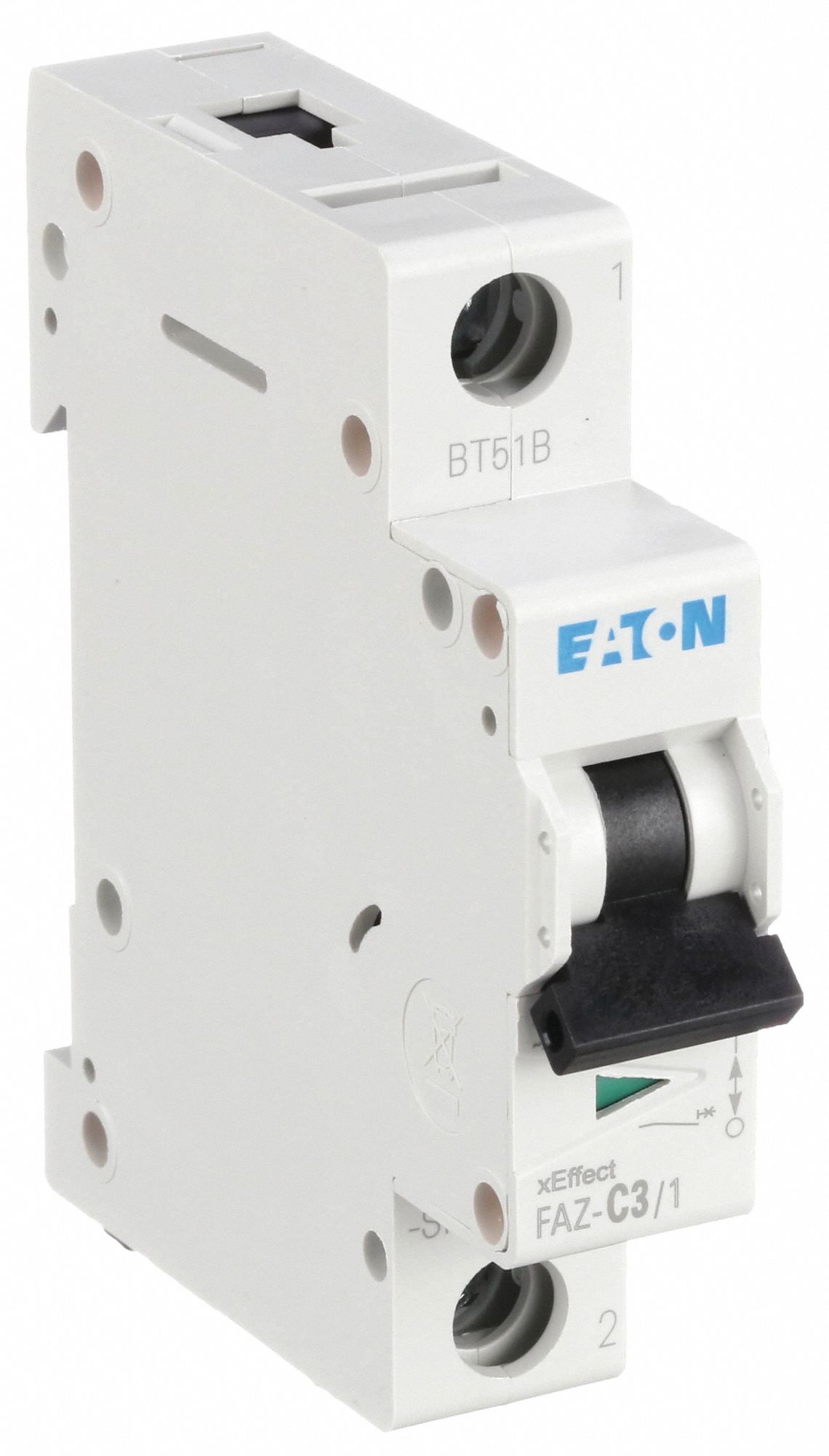 IEC Supplementary Protector: 3 A Amps, 48V DC, 15kA at 277V AC, Lug