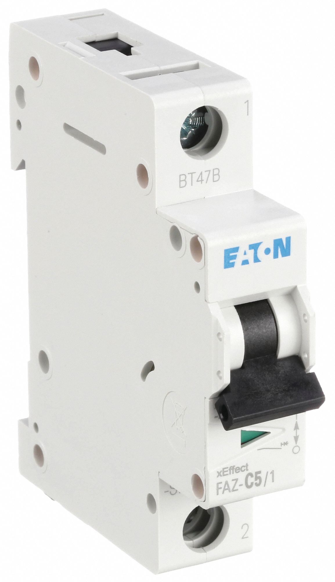 IEC Supplementary Protector: 5 A Amps, 48V DC, 15kA at 277V AC, Lug