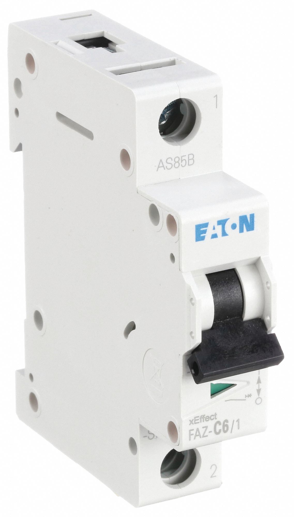 IEC Supplementary Protector: 6 A Amps, 48V DC, 15kA at 277V AC, Lug