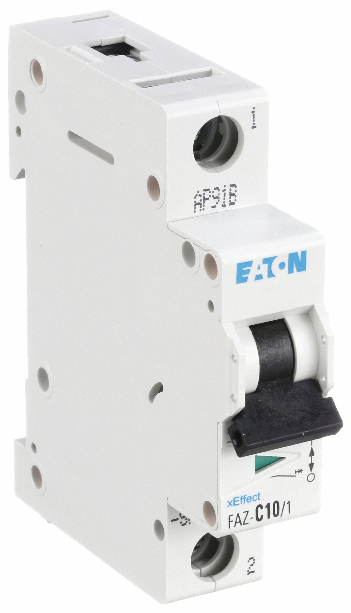 IEC Supplementary Protector: 10 A Amps, 48V DC, 15kA at 277V AC, Lug