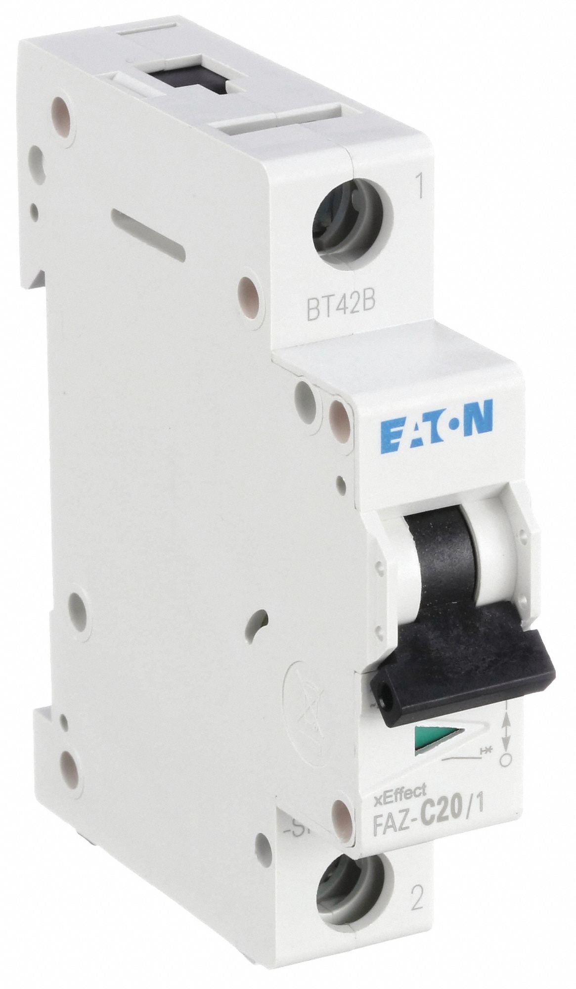 IEC Supplementary Protector: 20 A Amps, 48V DC, 15kA at 277V AC, Lug