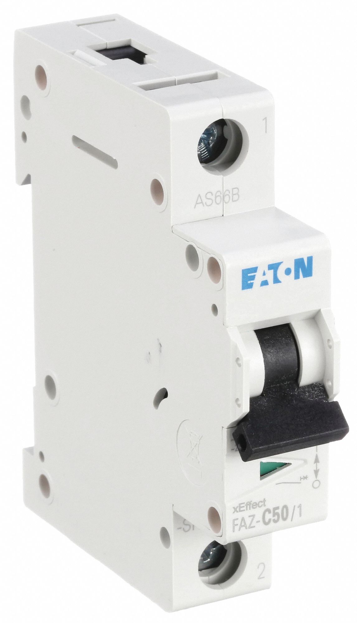 IEC Supplementary Protector: 50 A Amps, 48V DC, 15kA at 277V AC, Lug