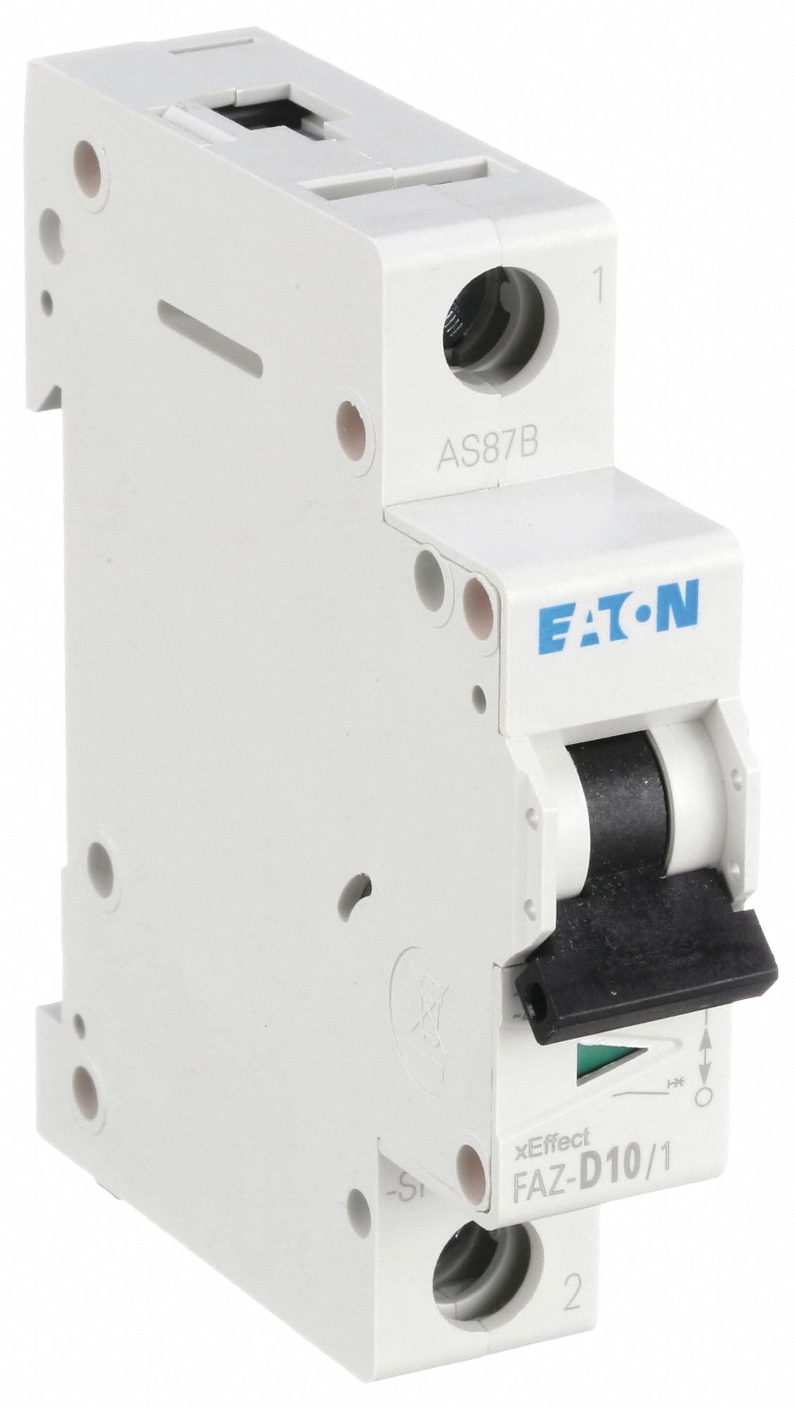 IEC Supplementary Protector: 10 A Amps, 48V DC, 15kA at 240/415V AC, Lug, D