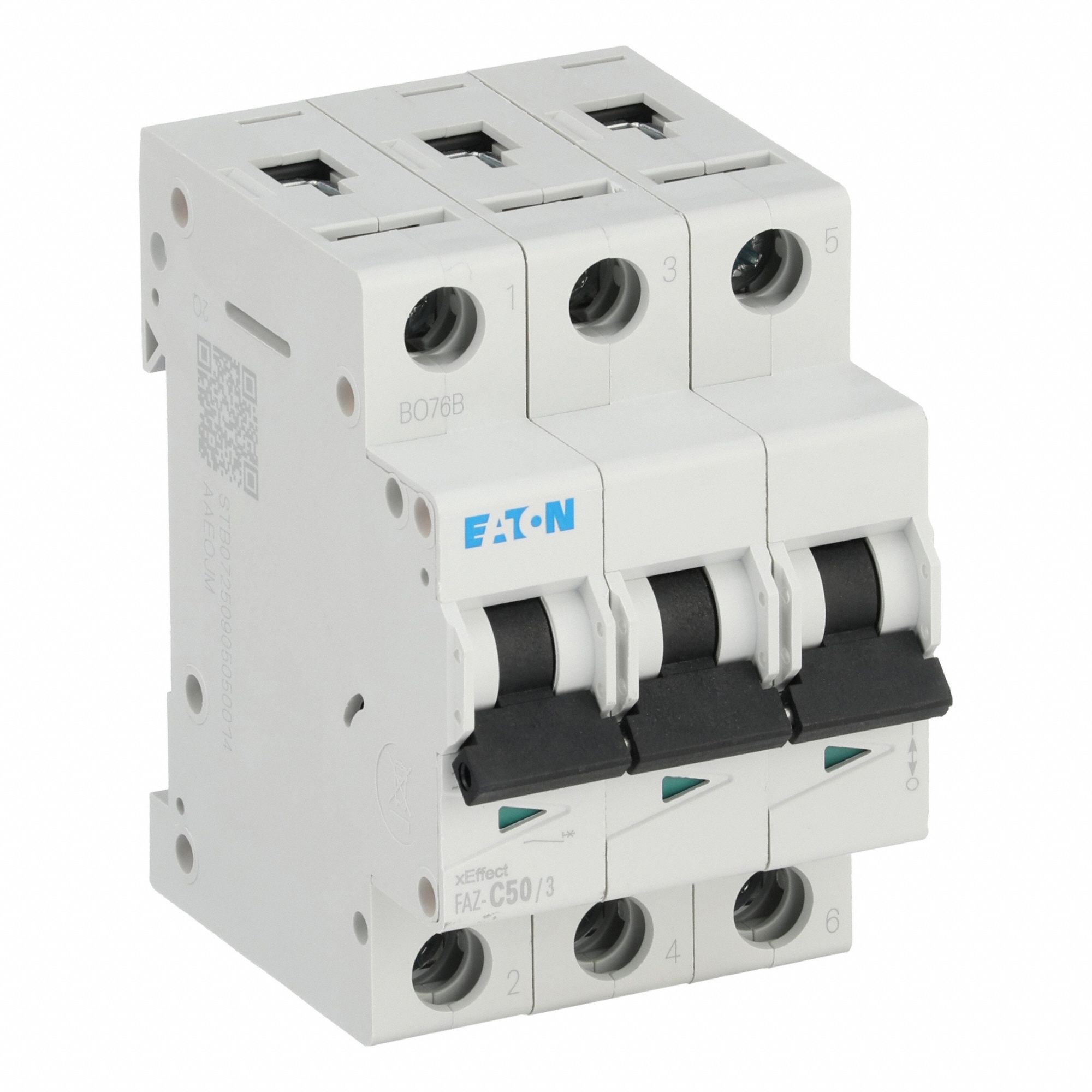 EATON, 50 A Amps, 96V DC, IEC Supplementary Protector - 19YF56|FAZ-C50 ...