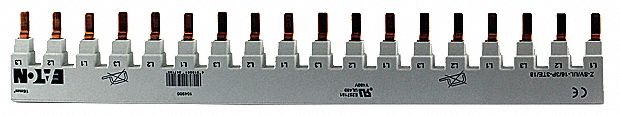 1-Pole Bus Bar with 57 Terminals, 80 Amps, Frame Type: 63A