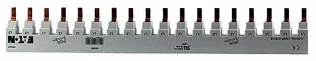 2-Pole Bus Bar with 18 Terminals, 80 Amps, Frame Type: 40A