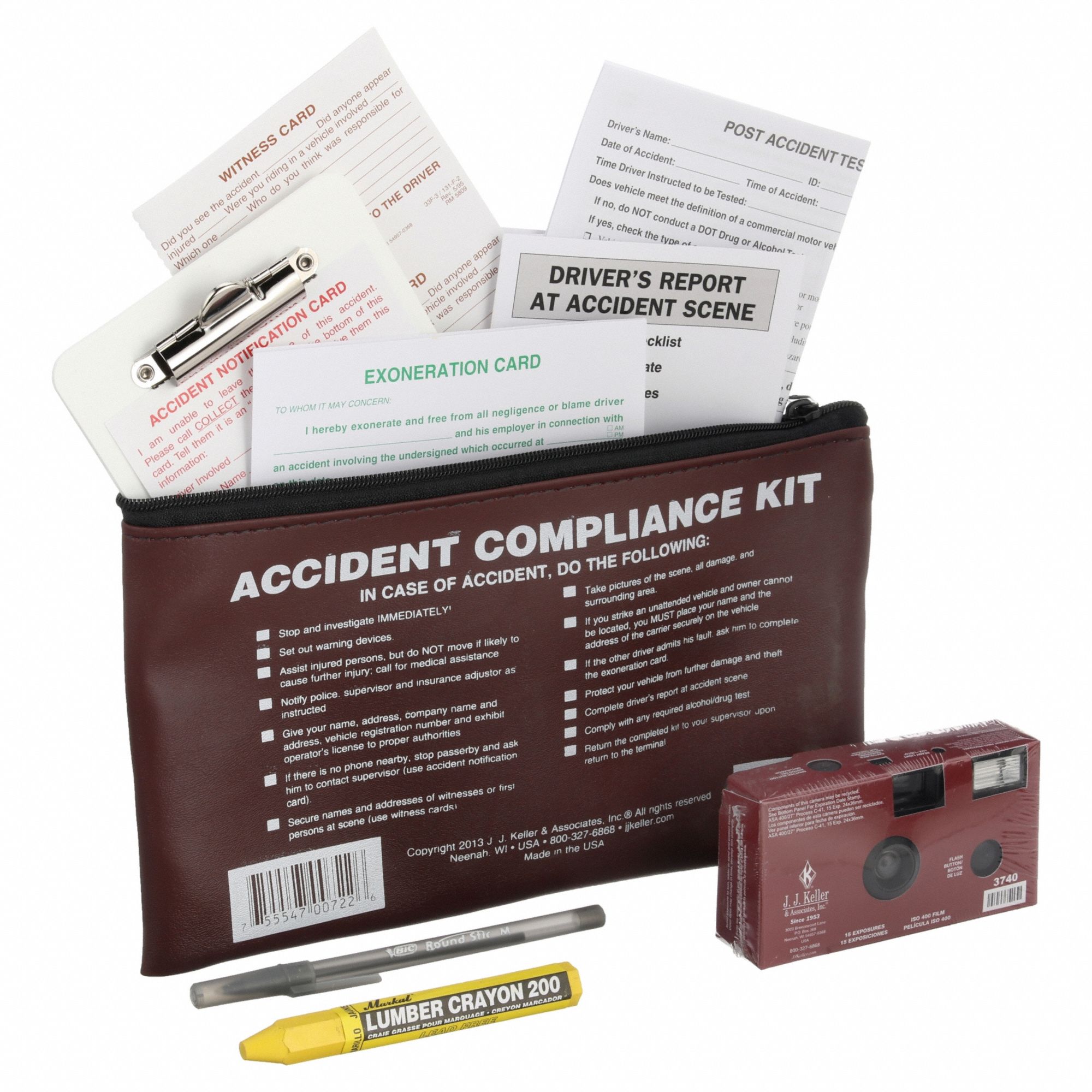 ACCIDENT REPORT KIT,AUDIT/INVES/RECORDS