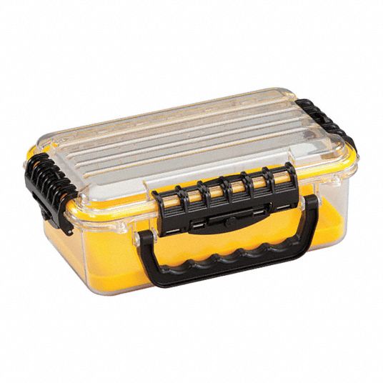 PLANO MOLDING, in x 1/4 in x 5/8 in, Clear, Storage Box