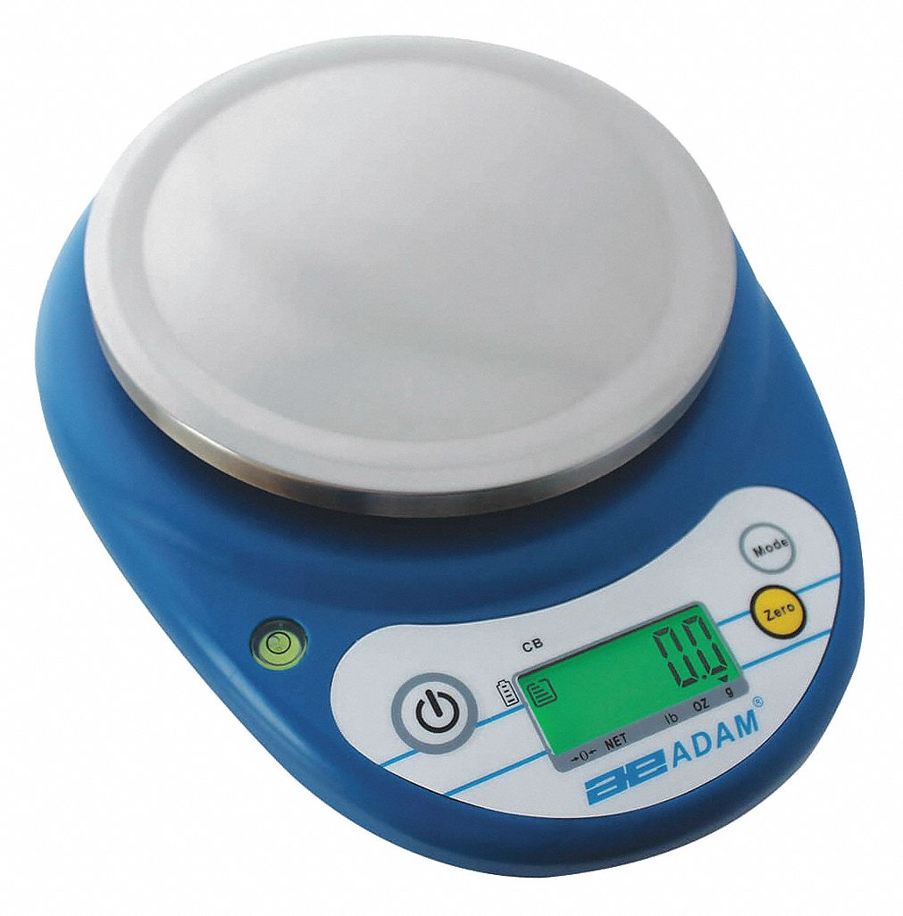 Compact Bench Scale: 500 g Capacity, 0.1 g Readability, g/lb/oz, 0.1 g Repeatability