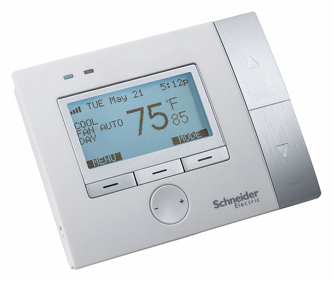 SCHNEIDER ELECTRIC Thermostat,Smart Home,24VAC - 19YP27|EER58000 ...