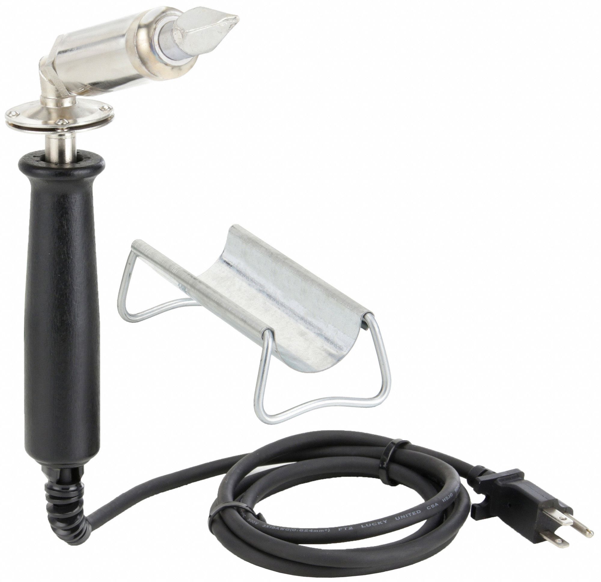 Ergonomic Soldering Iron: 200 W, 1, 050°F, Diamond Tip, 0.07 in Tip Wd