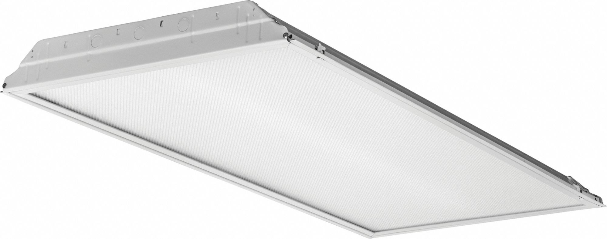 RECESSED TROFFER, 23.2 W MAX, 4000K, 3,102 LUMENS, 2 LAMP T8, NO SENSOR, LED