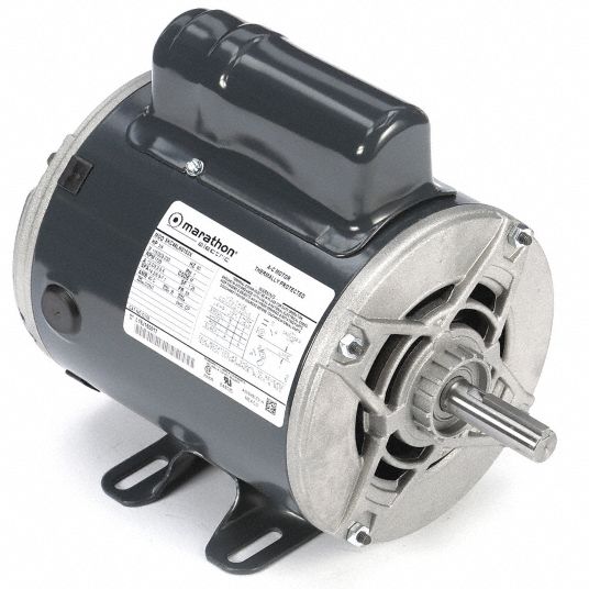 General Purpose Motor, 3/4 HP, Capacitor-Start, Nameplate RPM 1725