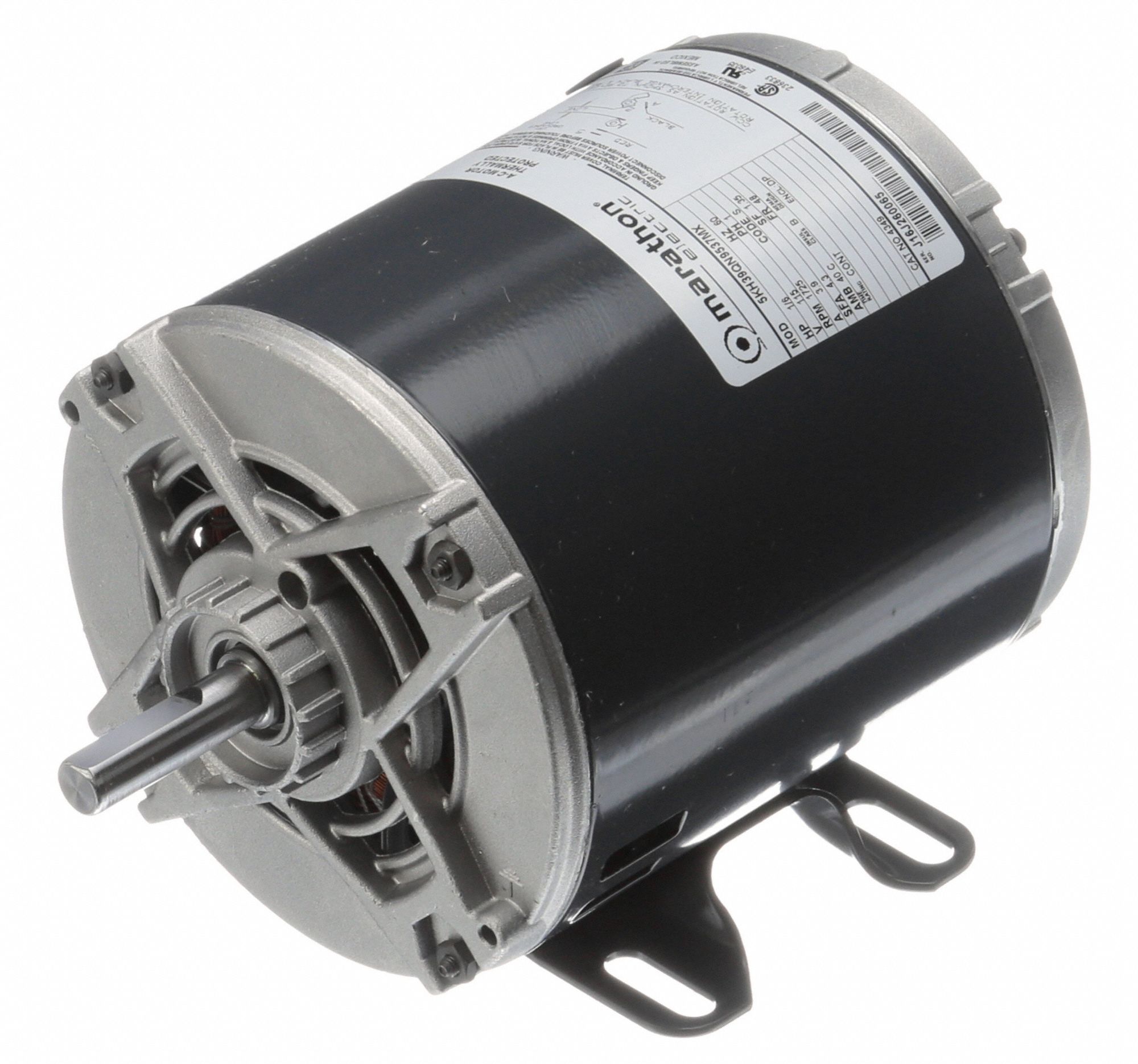 MARATHON MOTORS General Purpose Motor Open Dripproof, Rigid Base Mount