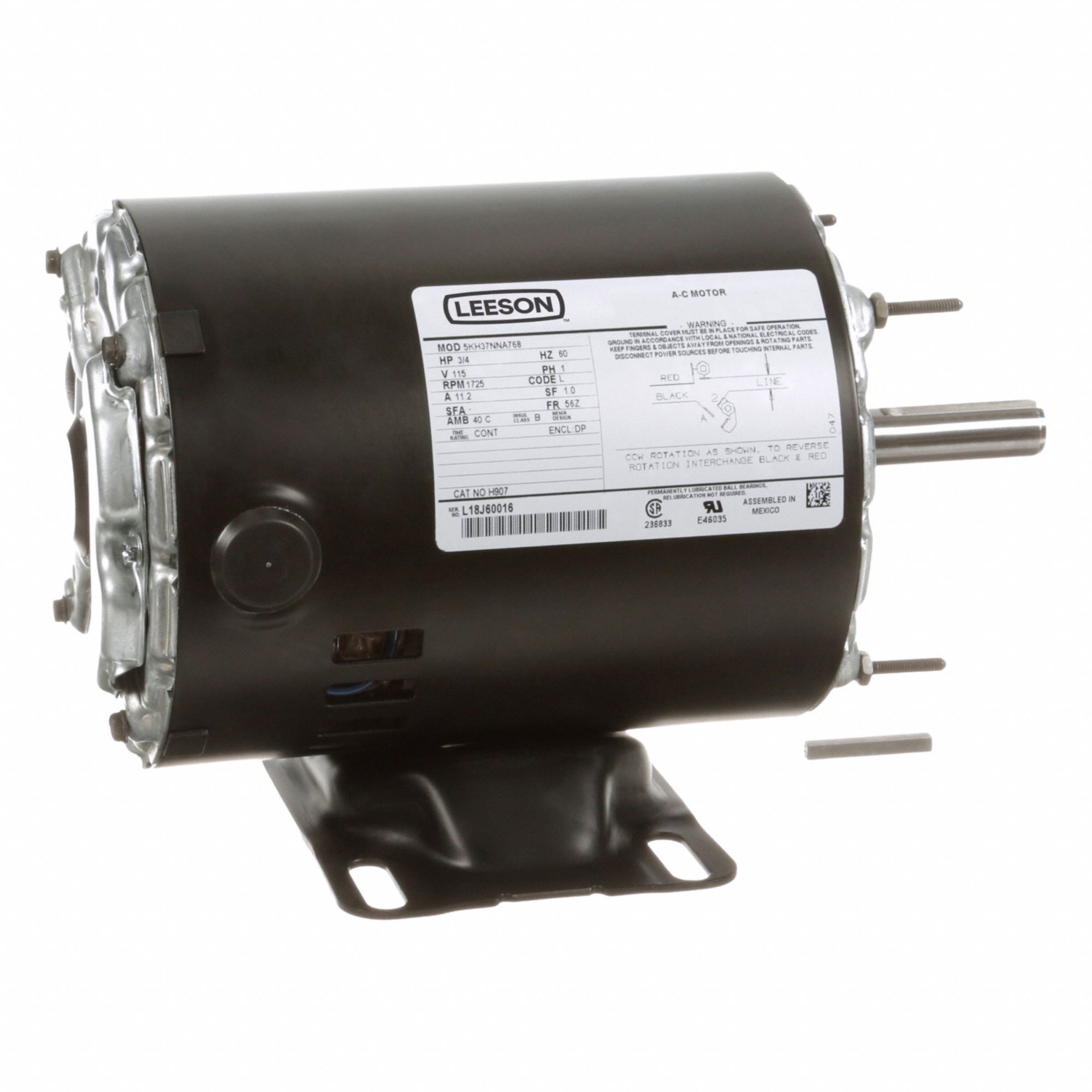 GeneralPurposeMotor 3/4hp 1725RPM 56Z