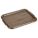 BUS TUB LID,POLYPROPYLENE,BROWN