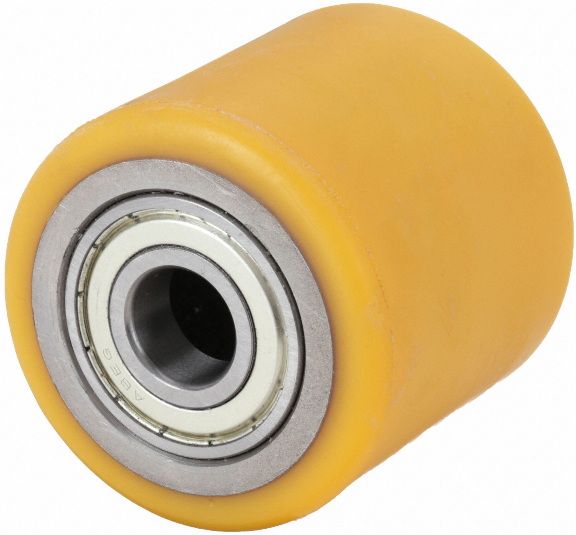 POLYURETHANE TREAD ON STEEL CORE WHEEL FOR PALLET JACKS, 2 15/16 IN WHEEL DIA, FIRM
