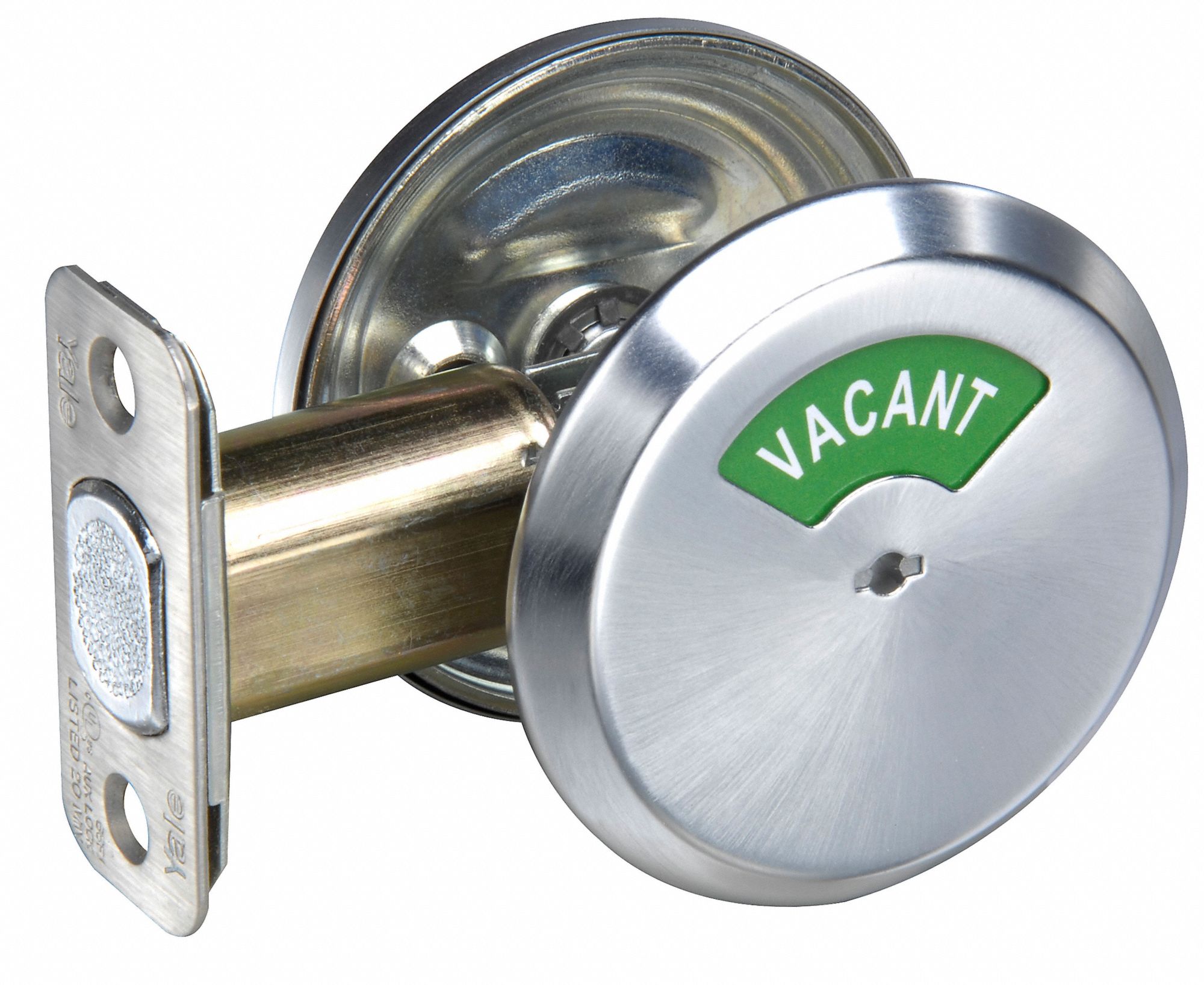 YALE Deadbolt w/Thumbturn, Cylindrical, Commercial, 2, D 19YU81D291