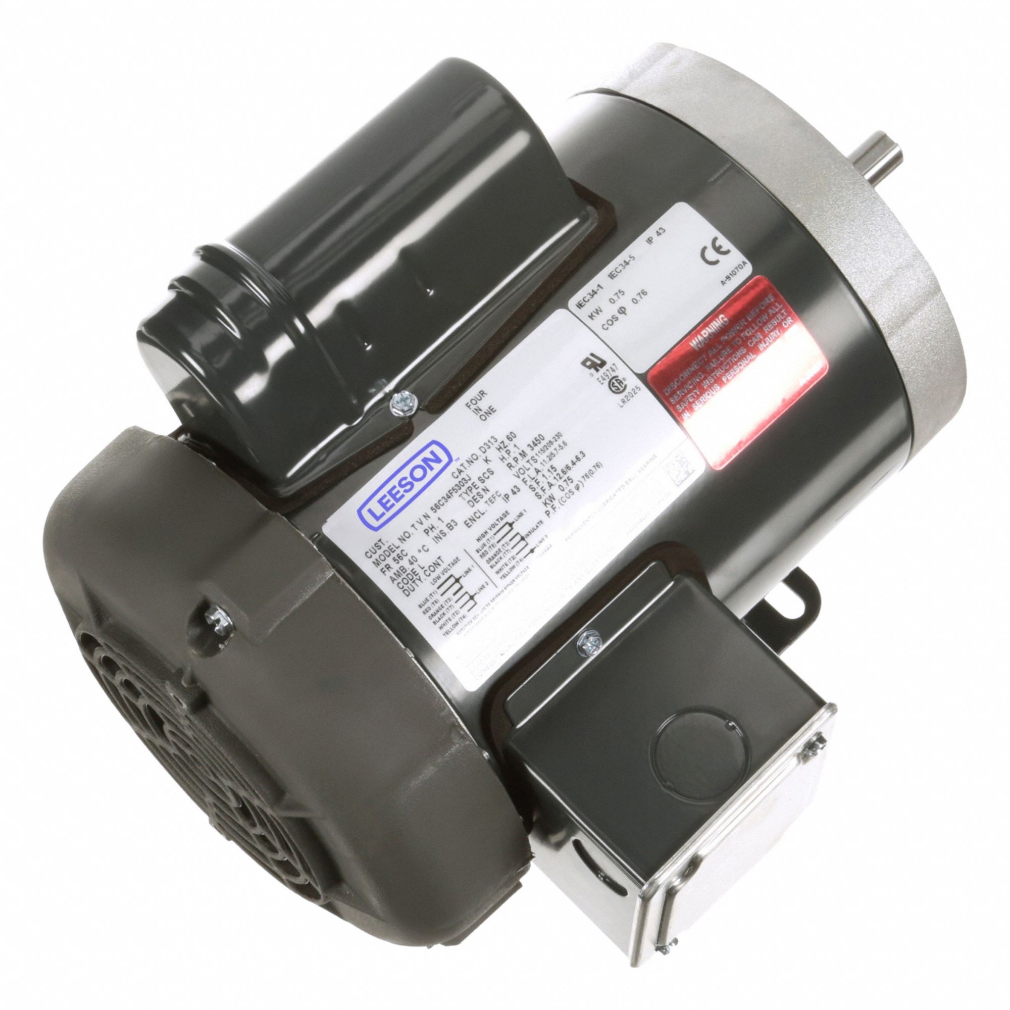 GeneralPurposeMotor 1hp 3450RPM 56C