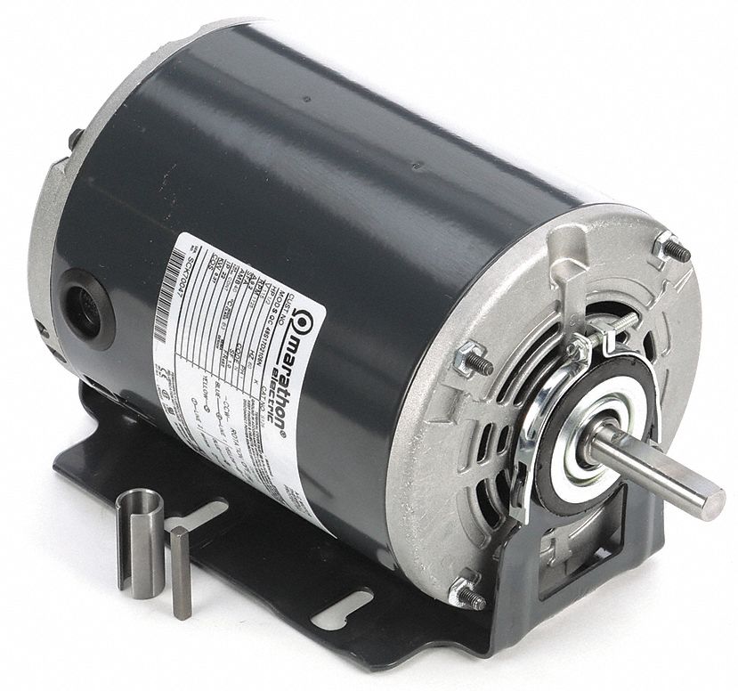 GENERAL PURPOSE MOTOR, OPEN DRIPPROOF, CRADLE BASE MOUNT, 1/2 HP, 115 V AC, 48Z FRAME
