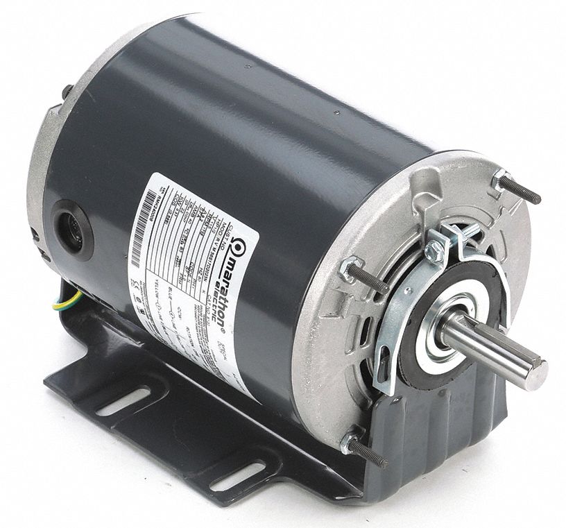 US MOTORS General Purpose Motor, 1/2 HP, SplitPhase, Nameplate RPM