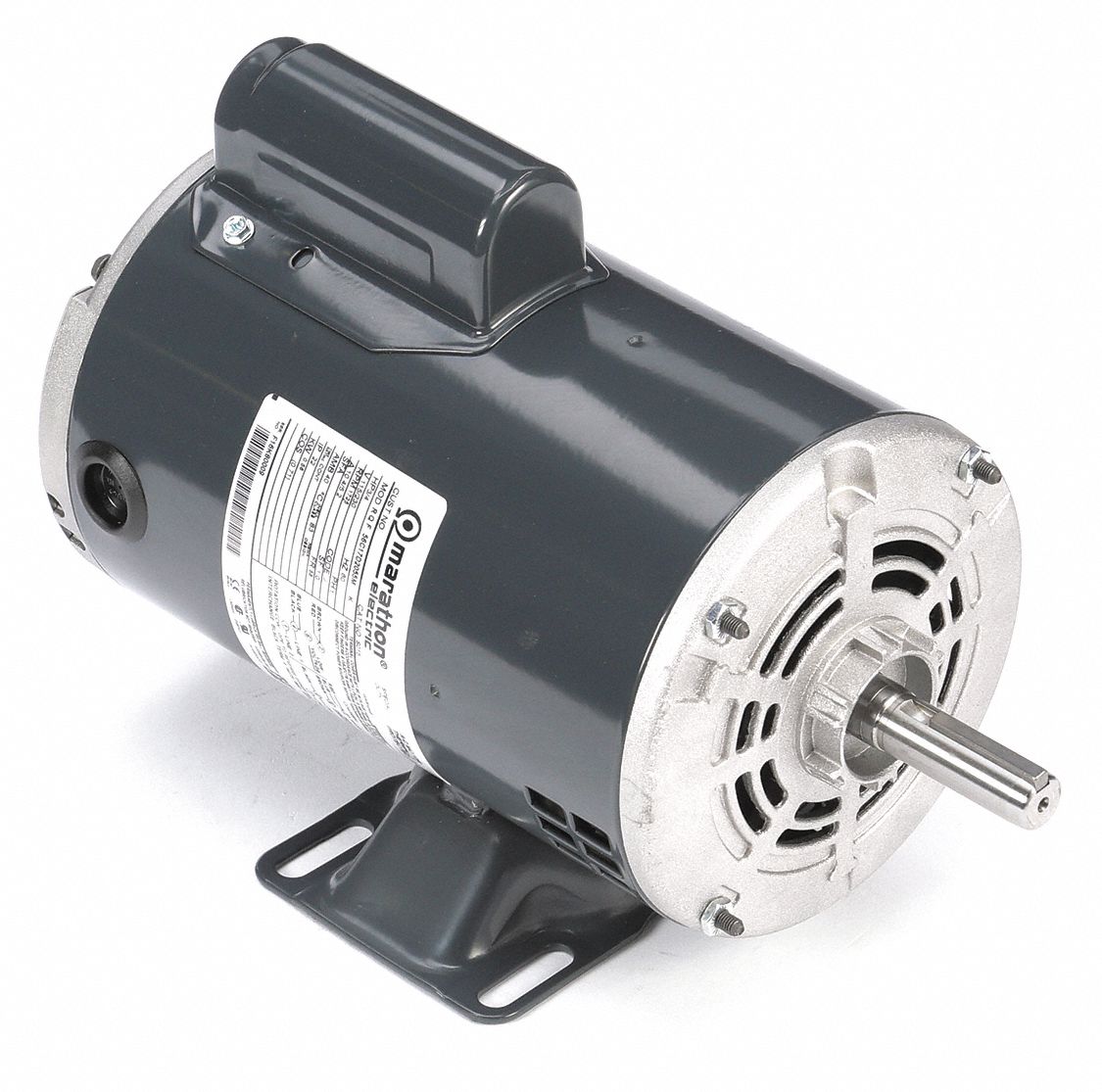 General Purpose Motor, 3/4 HP, Capacitor-Start, Nameplate RPM 1725 ...