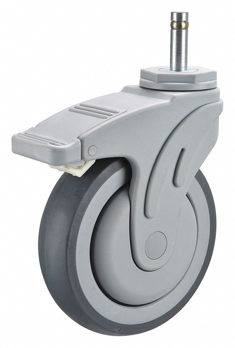 Stem Caster 5 dia Polyolefin 220lb