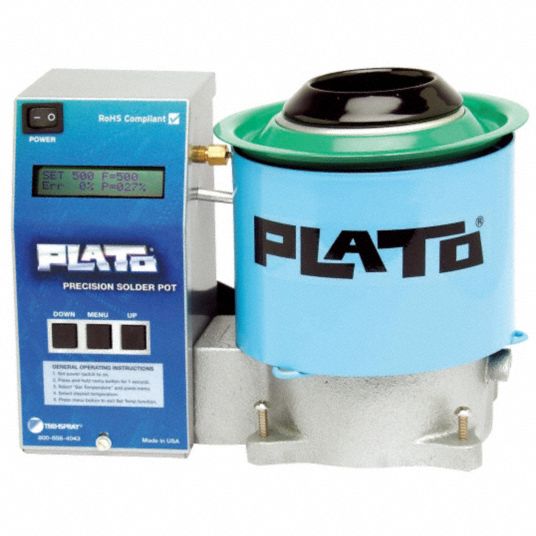 Solder Pot,Electronic,350W,120VAC - Grainger