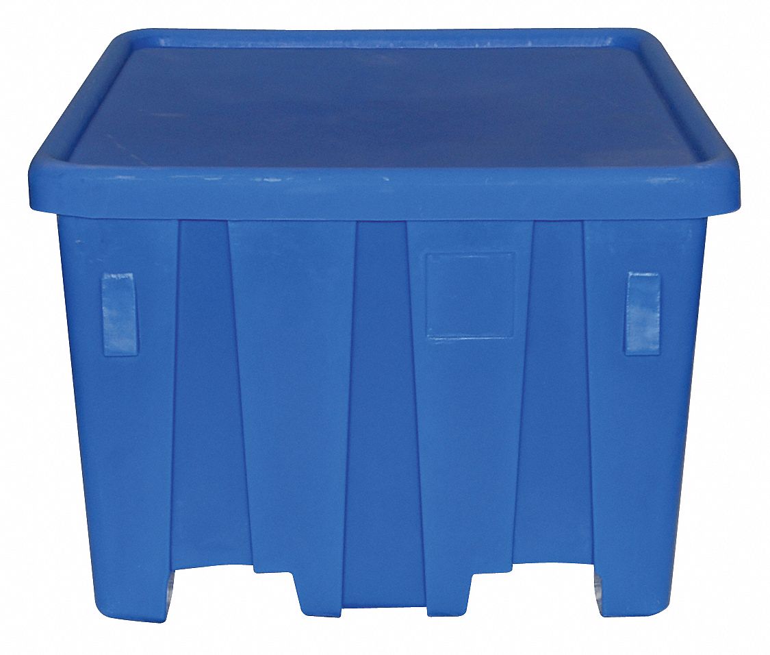 SHIP SHAPE, 32 cu ft, 50 in x 45 in x 39 1/4 in, Bulk Container -  19ZA16