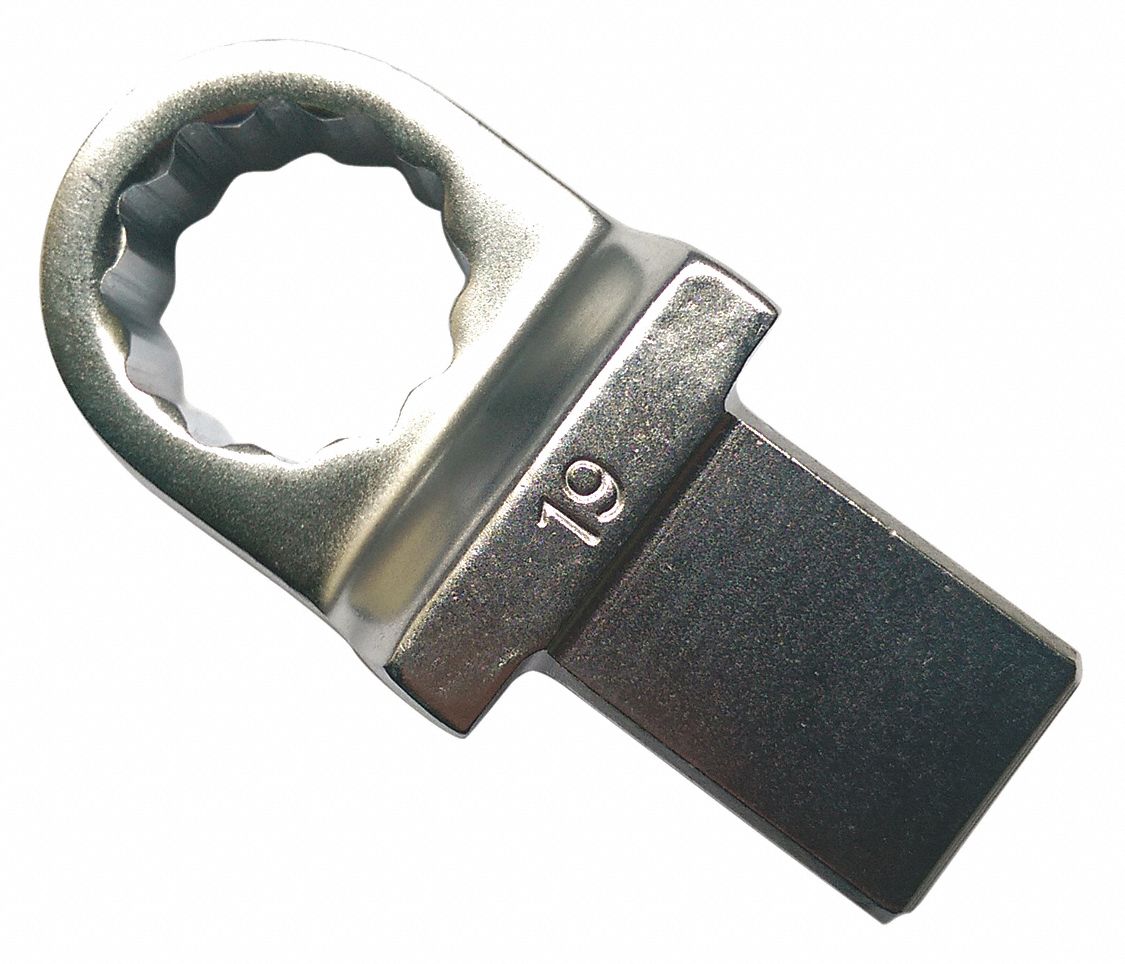 box end wrench 12mm interchangeable 9mm torque lb ft max head grainger close