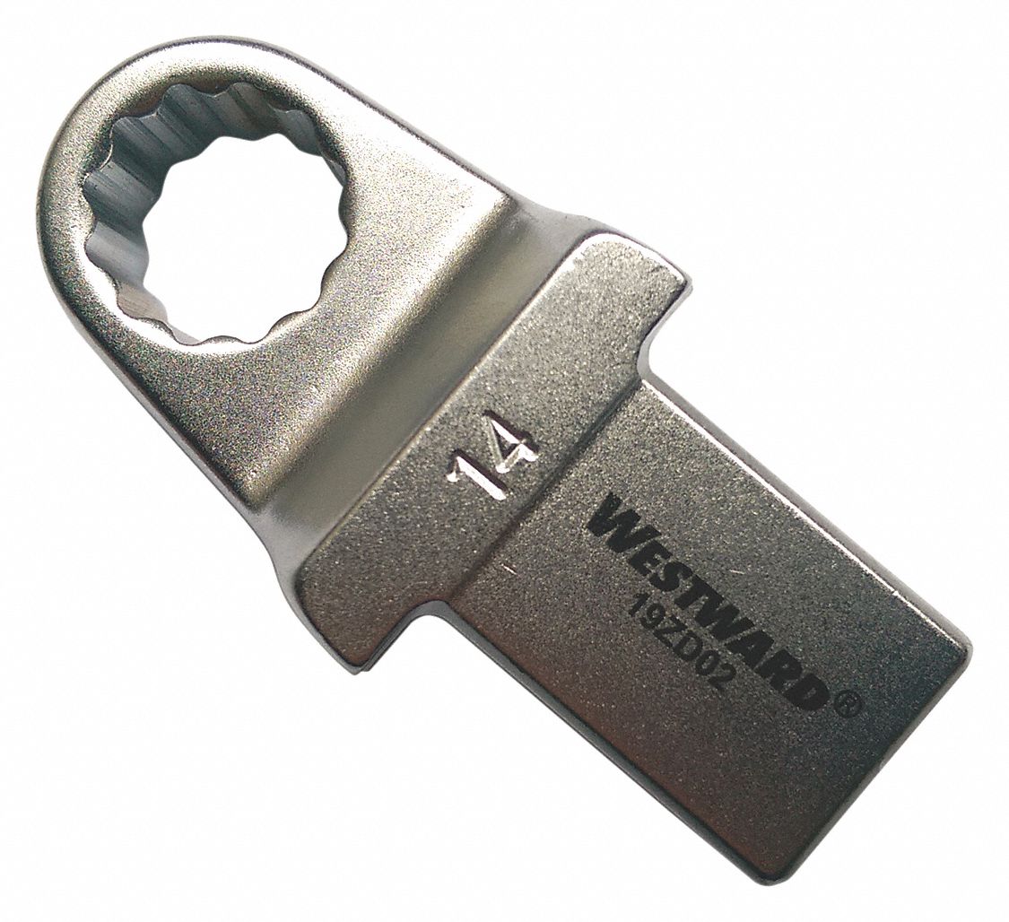 Interchangeable Torque Wrench Head: 14mm x 18mm Drive Size, 14 mm Size