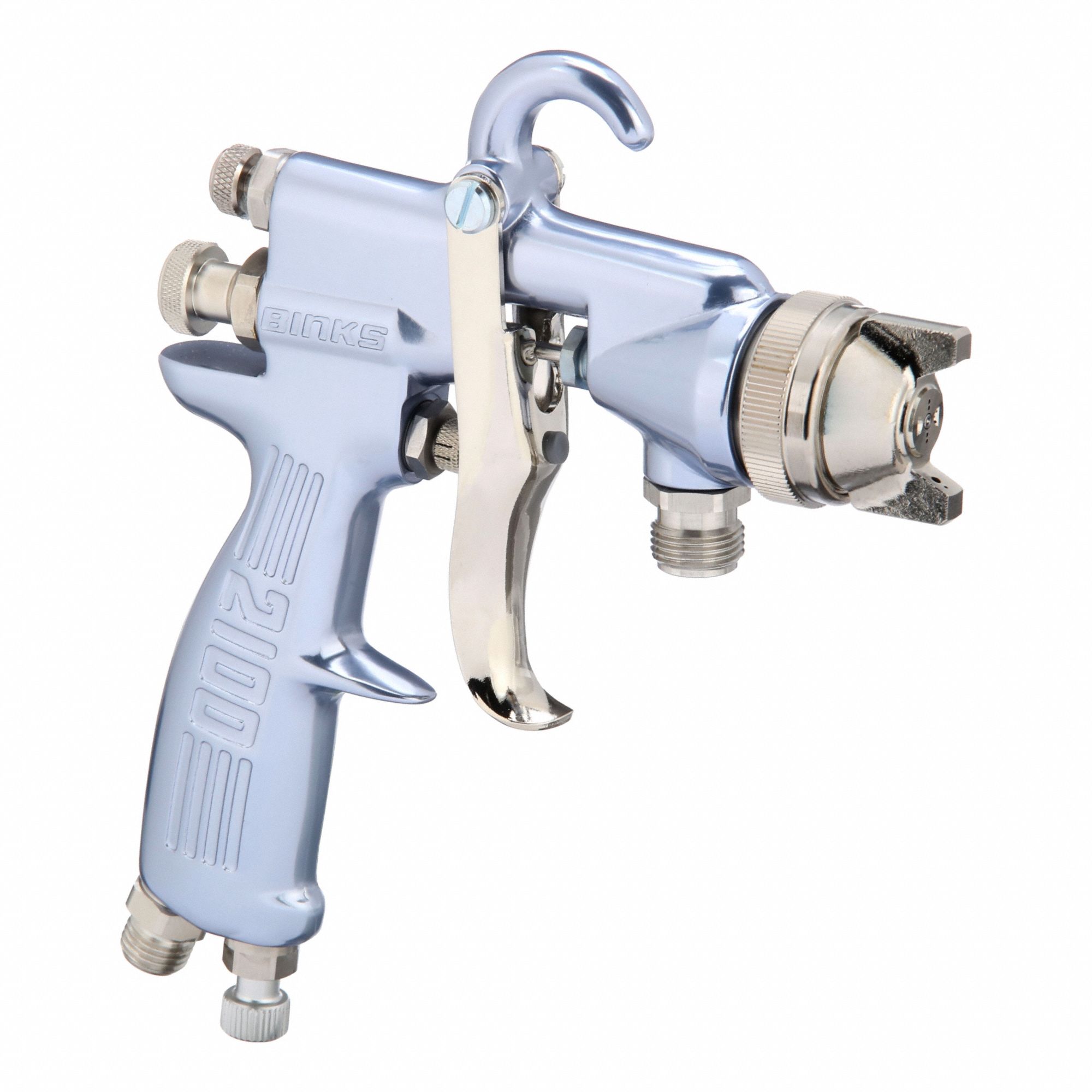 BINKS, Conventional, 14 in, Conventional Spray Gun - 19ZF51