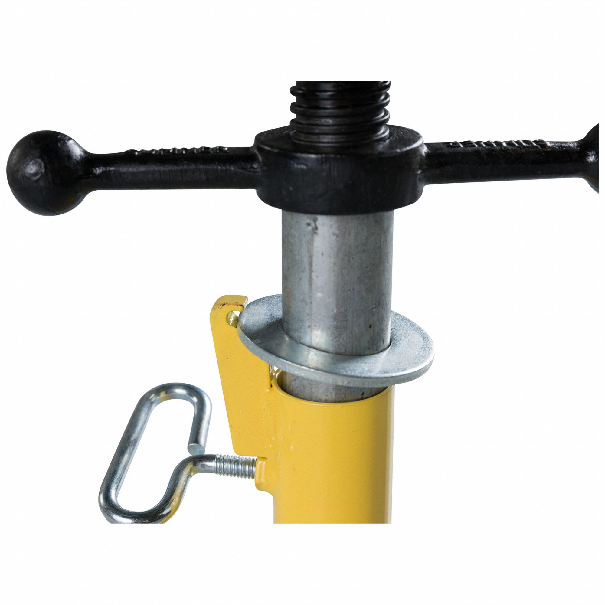 SUMNER VHead Pipe Stand V Head, 2,500 lb Max Load Capacity, Rigid Leg