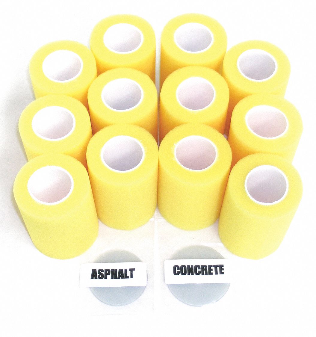 Replacement Rollers,  12 PK,  4 In.