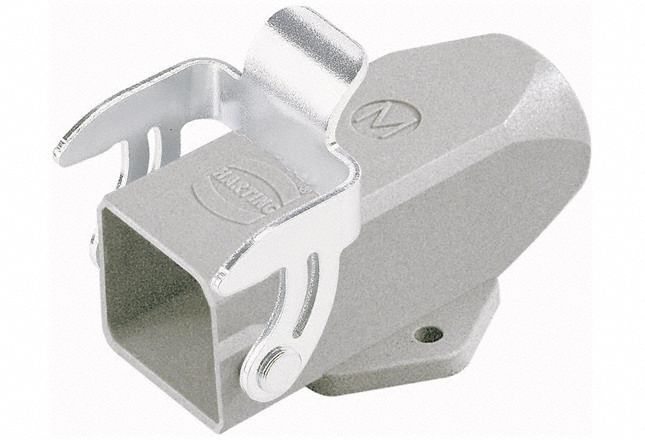 Rectangular Connector Housing: Size 3 A, Surface Mount, Gray, Zinc Die-Cast, IP44/IP65/IP67