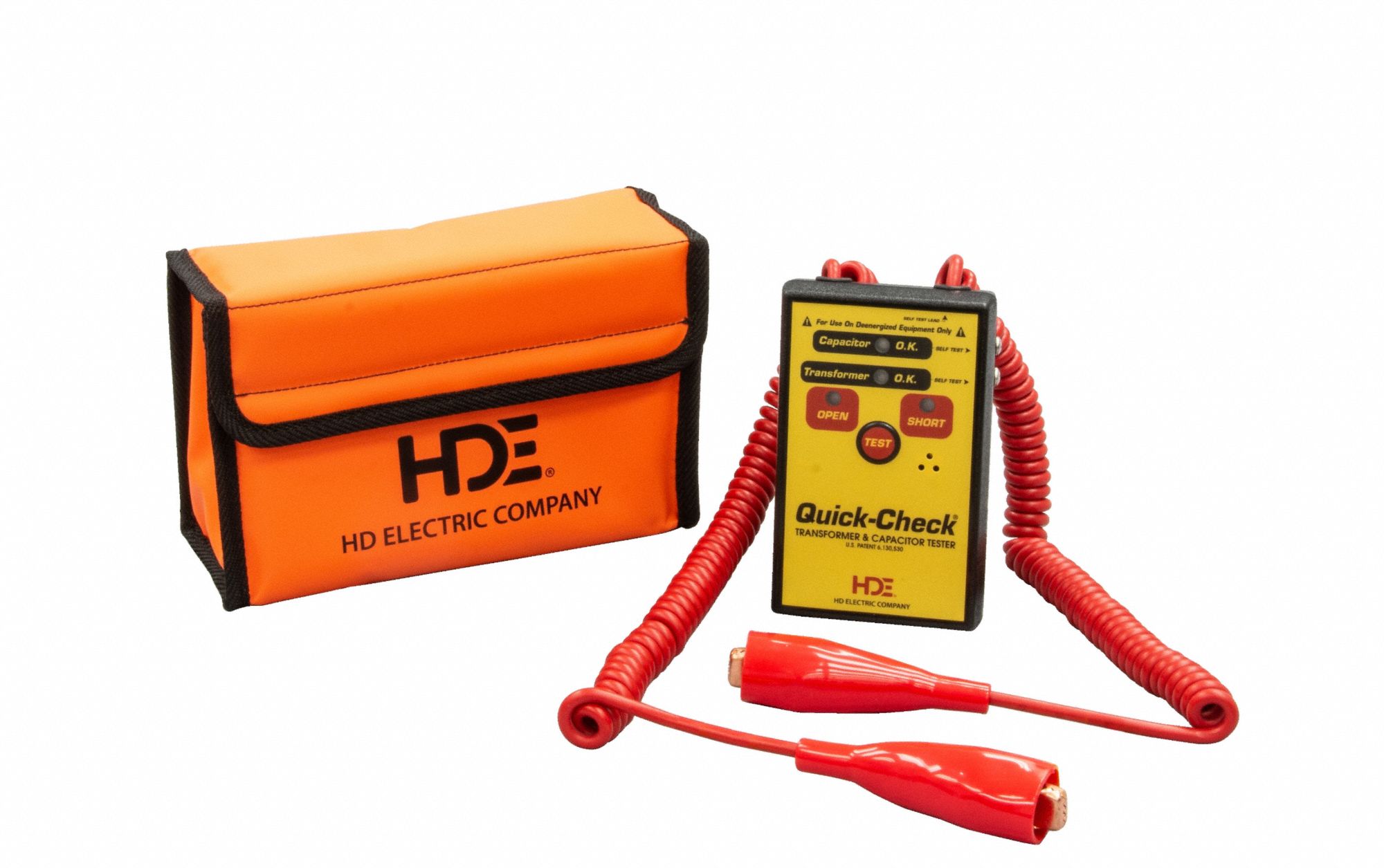 Transformer and Capacitor Tester: Audible/Digital Display, Open and Shorted Checks, 6 V to 6 V