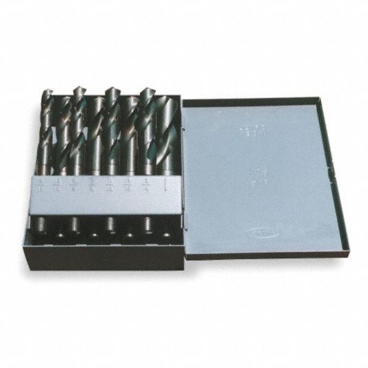 CHICAGOLATROBE Reduced Shank Drill Bit Set, Number of Drill Bits 8