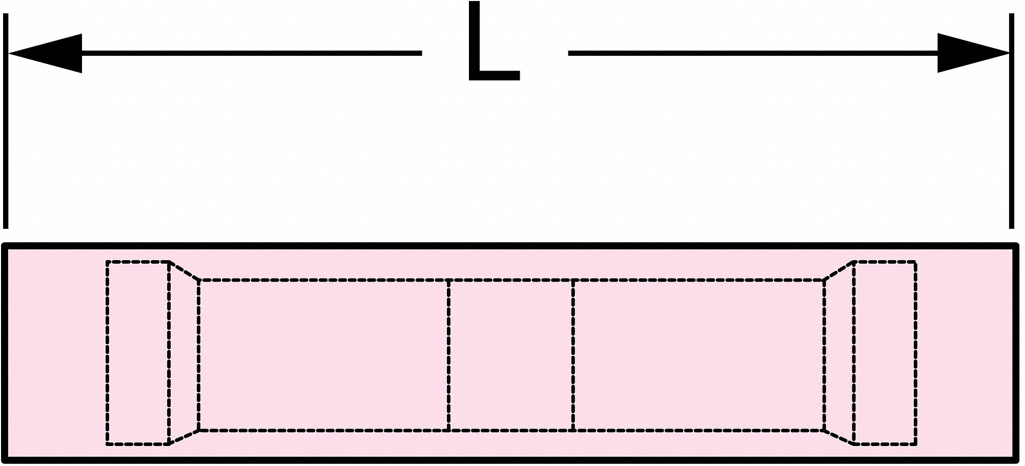 Butt Splice Connector: Blue, Vinyl, For Wire Size 6 AWG – 6 AWG, 1, 000 V, Pack Qty 10