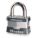 PADLOCK STL 1-3/4IN-4PIN